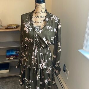 LoveStitch Green and Pink Dress